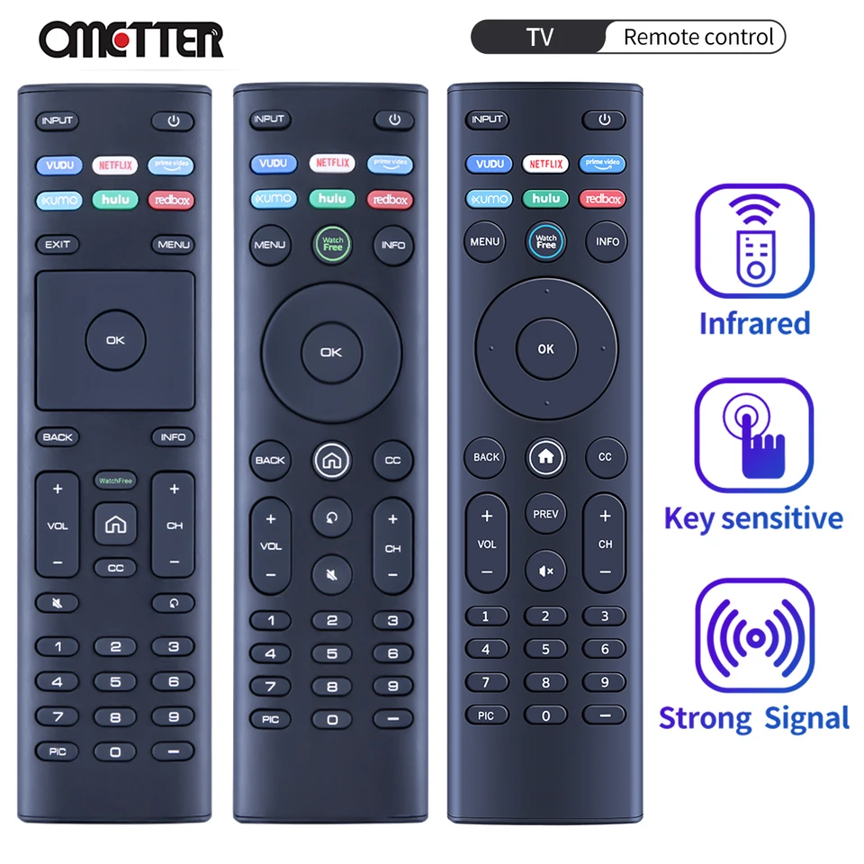 Pre Vizio XRT-136 XRT-140 XRT136 XRT140L XRT140A / XRT140 P65Q9-H1 P75Q9 Nový inteligentný TV diaľkový ovládač s tlačidlami