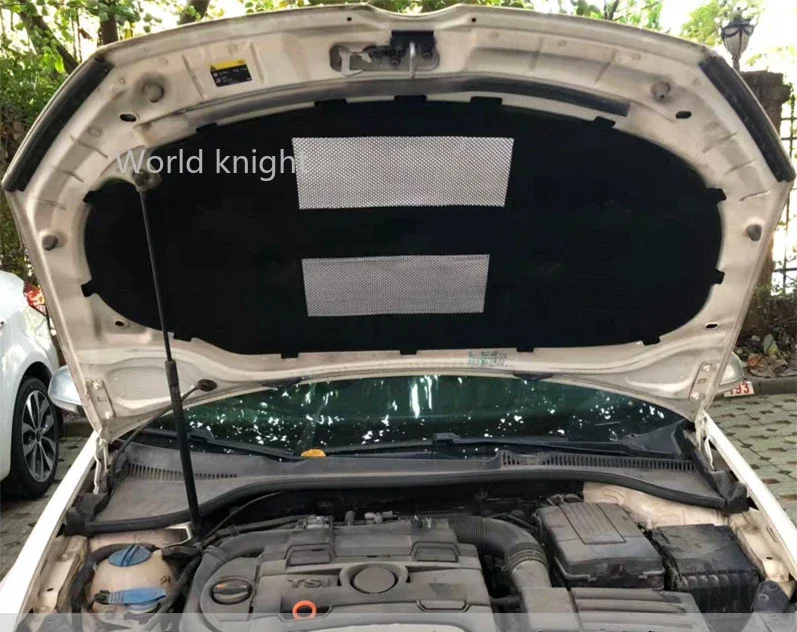 Pre Volkswagen Golf 2008-2012 Automobil s tepelným zvukom Izolácia bavlnená kapucňa brány brány brány brány proti obalu krup
