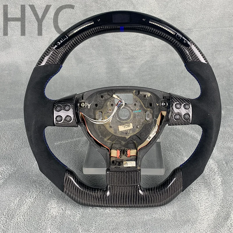 Pre Volkswagen Golf 5 MK5 GTI 2003 2004 2005 2006 2007 2009 2008 Športové uhlíkové vlákno volant