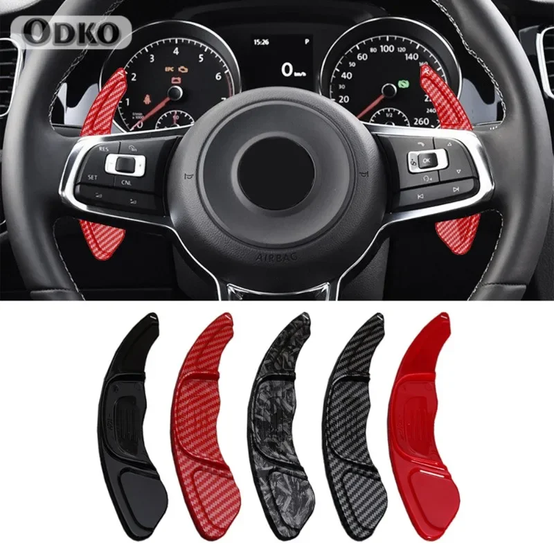 Pre Volkswagen Golf 7 Scirocco Passat Jetta Auto volant Zadný posunový radovník Paddle Shoft Equipment Semi Automatická spojka