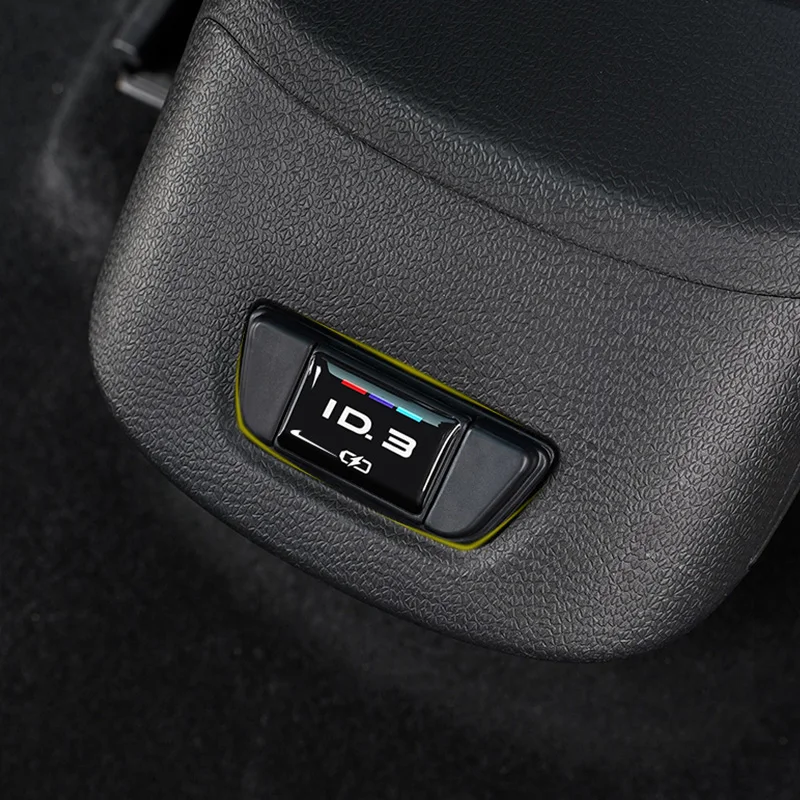 Pre Volkswagen ID3 ID4 ID6 CROZZ nabíjanie zadného sedadla USB HOLE Proti upchatie ochranné kryt