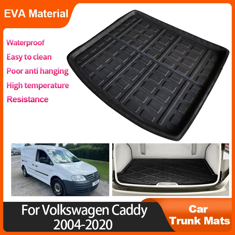 Pre Volkswagen VW Caddy Skoda Roomster 2004-2020 2018 2017 2011 2007 2007 CAR CAR CURN MADS WEPROOPLE LINER CARGO SKLADOVÁ PODPORA