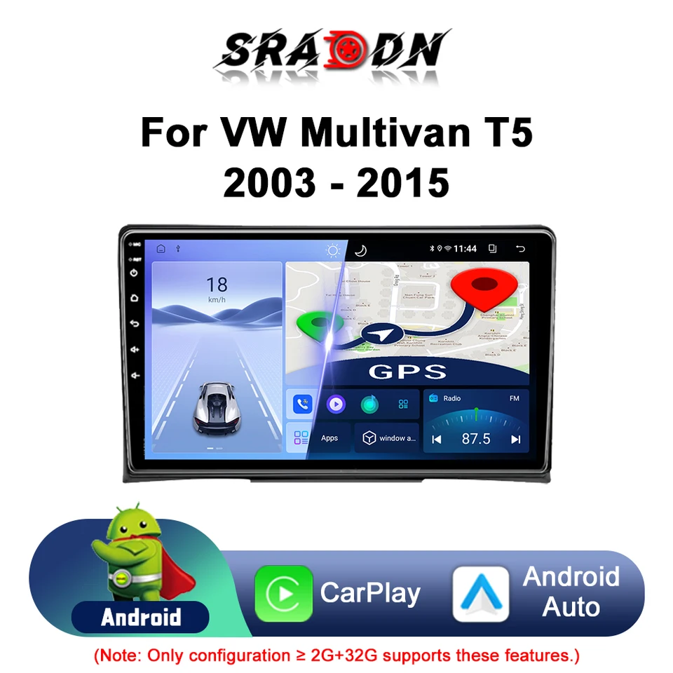 Pre Volkswagen VW Multivan T5 2003-2015 Android Car Radio Automotive Multimedia Player GPS Navigation Carplay Screen Automatické stereo