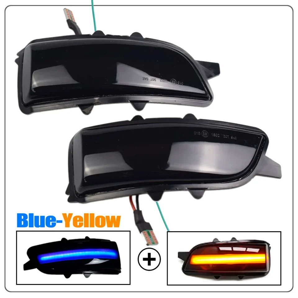 Pre Volvo C30 C70 S40 S60 V40 V50 V70 08-2010 S80 LED DYNAMICKÁ OUTNÁ SIGNÁLNA SILD STRANA STRÁNKA ZÁRUKA ZRUŽENIE ZÁRUKY BLINKER LAMP BLINKER