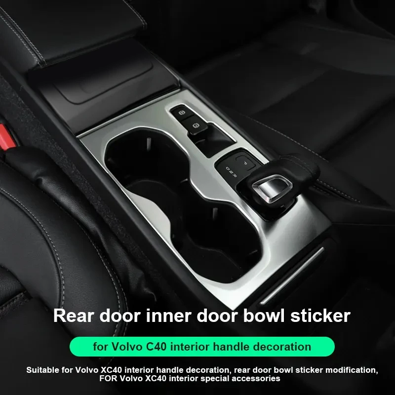 pre Volvo C40 XC40 Interiér dekorácie centrálny ovládací panel
