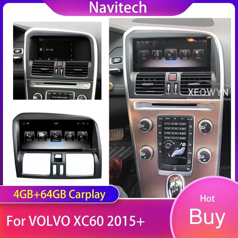 Pre Volvo XC60 2009 2010 2011 2013 2015 2015 PX6 auto Stereo 2Din Android Car Auto Radiogps Navi Mirror Link Multimedia CarPlay