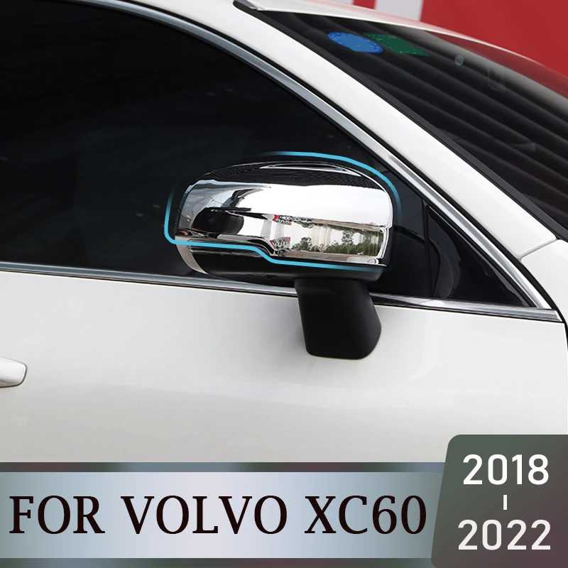 Pre Volvo XC60 2018 - 2022 2023 Bočné krídlo uhlíkových vlákien Zakrytie krytu krytu kryt