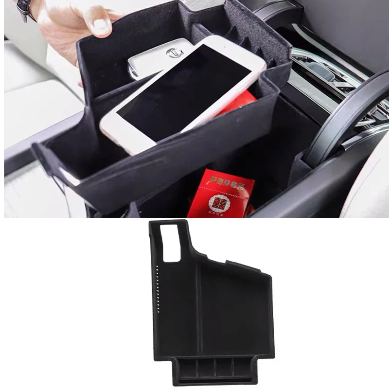 Pre Volvo XC90 S90 V90 S60 V60 XC60 Central Storage Box Flock Car