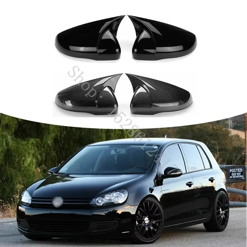 Pre VW Golf 6 MK6 6R GTI GTD 2009 2010 ~ 2013 Príslušenstvo vozidla Zkrútený kryt Zrkadlo Orezanie/spätné zrkadlo DECORÁCIA DOORE DOORE Rukoväť