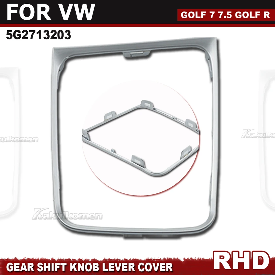 Pre VW Golf 7 7,5 Golf R RHD Automatický dsg gombíkový gombíkový gombík Rámový gombík na radenie gombíka 5G2713203 5G2 713 203