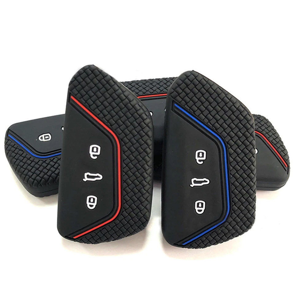 Pre VW Golf 8 MK8 GTI GTD R ID3 ID4 2020 DETROCÁCIA SILIKONOVÝ Kľúčový puzdro PANO DOPRAVA TREST