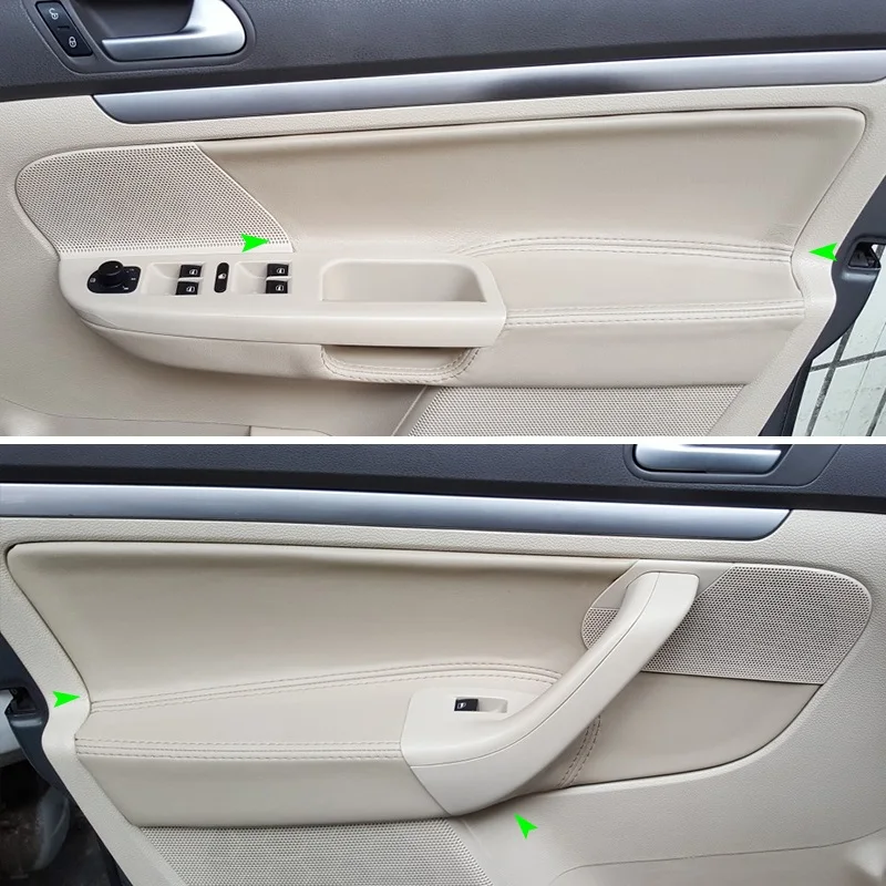 Pre VW Jetta Mk5 Golf 5 2005 2006 2007 2008 2009 2010 Cover na panel lakťkovej rukoväte na rukoväť rukoväte pod lakol