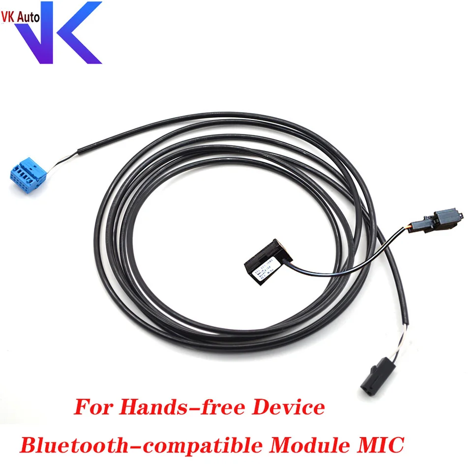 Pre VW RNS315 RNS510 MFD3 PQ 40 PINS Plug MIB Radio pre Audi A4 A6 CD Player Sadunits Bluetooth Wire Harness káble Mikrofón