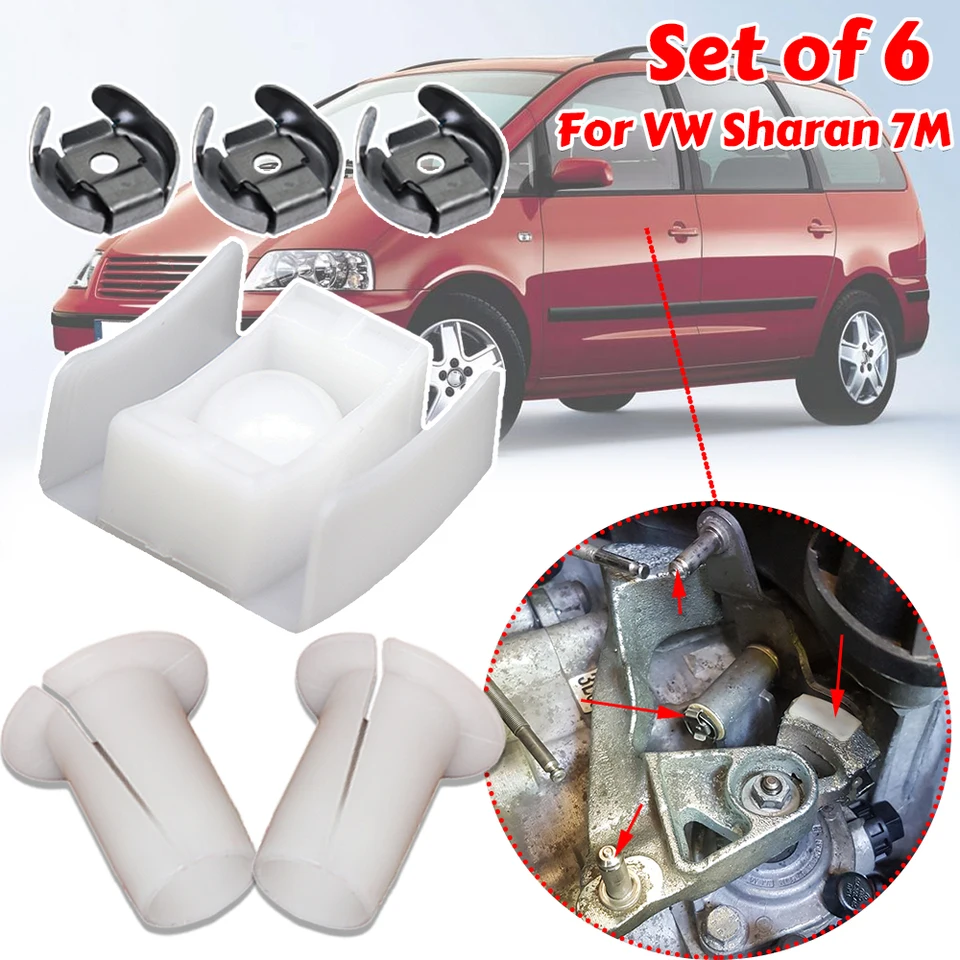 Pre VW Sharan 7m pre výstroj automobilu SELECTOR CORING LOCK LOCK RELE RELE RELE DEVER SLIDE SHE OBUS BUSHING SPISE SID 1997 1998 1999 2000-2010