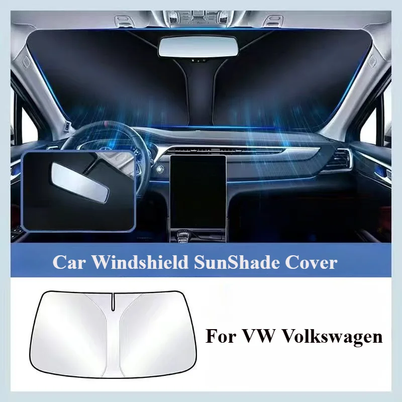 Pre VW Volkseagen Golf 8 MK8 ID.3 ID.4 Cupra SkoDa Octavia A8 SEDADLA Leon MK4 2020 2021 Predné okno auto čelné sklo Sunshade Cover