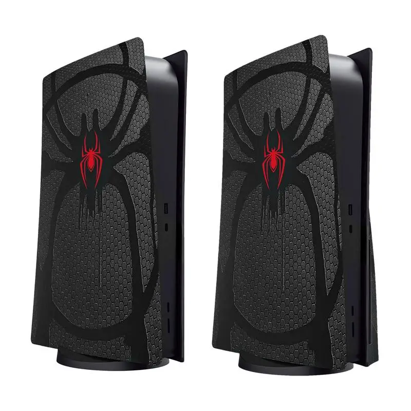 Pre výmenu hernej konzoly PS5 PHELL PS5 Hostiteľa Spider Spider and Back Face Plates Ochranné puzdro Purch Cover Sony PS5 Príslušenstvo