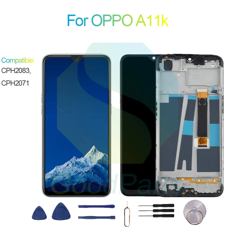 Pre výmenu obrazovky OPPO A11K 1520*720 CPH2083, CPH2071 A11K LCD Touch Digitalizer