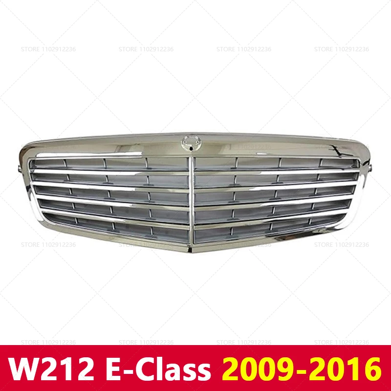 pre W212 Mercedes Benz E200 E220 E250 E300 E350 E400 E63 predný nárazník GRIL GRIL Stredná sieťová mriežka 2128800983