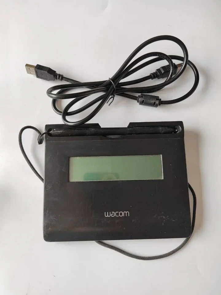 Pre Wacom STU300 STU-300 Electronic LCD Signature Tablet použitý