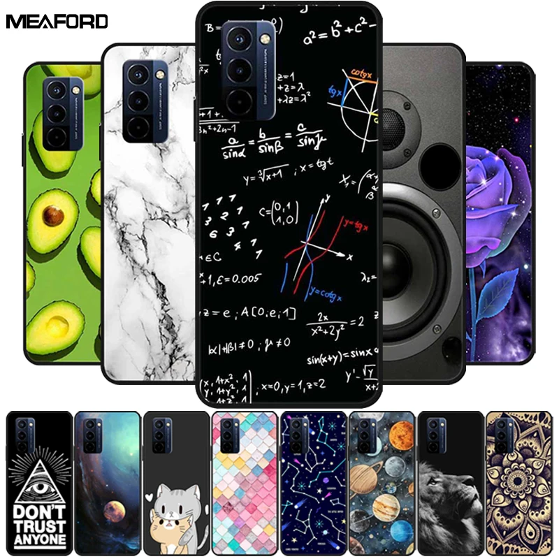 Pre Wiko 10 Case Silikone Soft TPU Ochranné maľované puzdrá na zadné kryt
