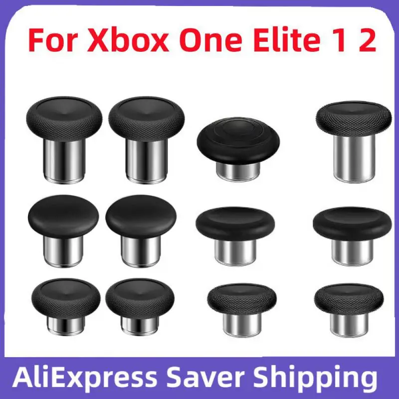 Pre Xbox One Elite 1/2nd Game Controller Nahradenie kovových palcov Analógové palice Analógové palice Sada Joystick Parts Opravy