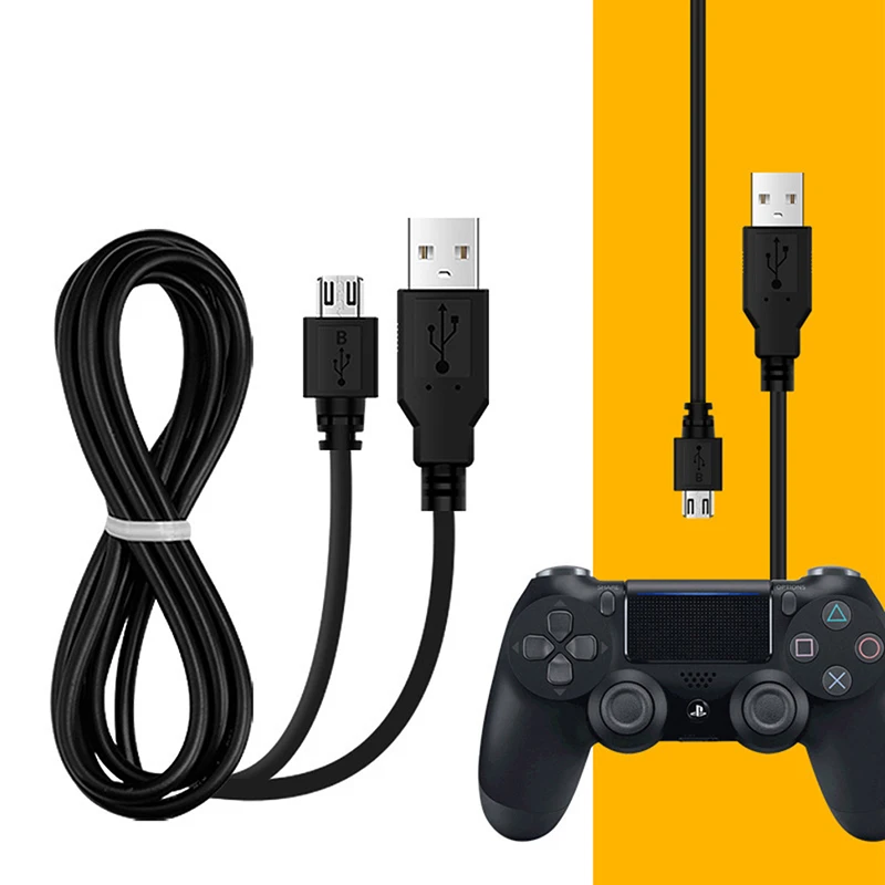Pre Xbox One/ PS4 Slim/ Pro USB nabíjacie údaje prenosu káblov nabíjačku