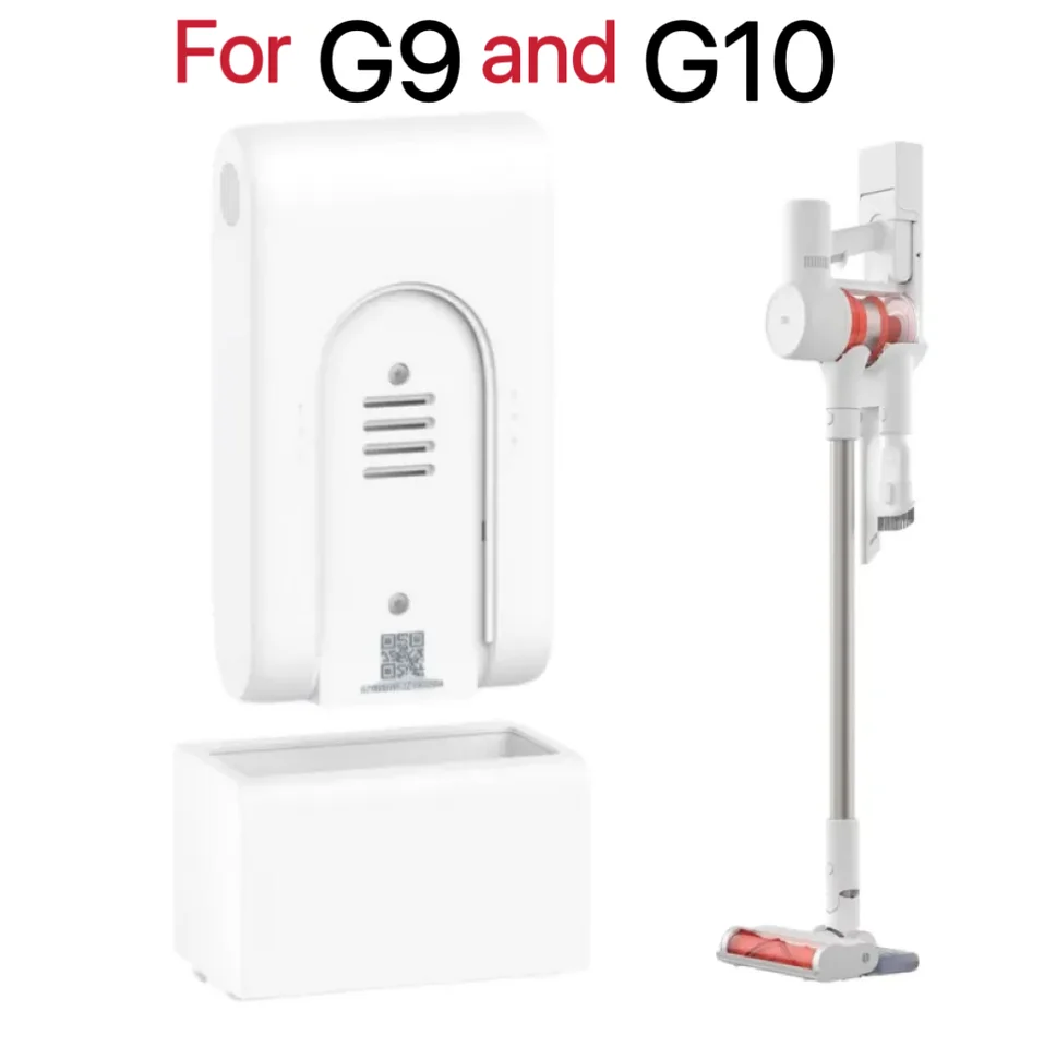 pre Xiaomi G9 G10 Vysávačové príslušenstvo rozšírené batérie pre Xiaomi G9 2500 mAh G10 3000 mAh