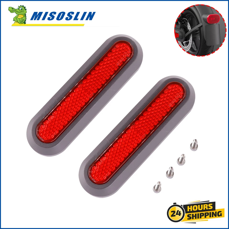 Pre Xiaomi M365/M365 Pro/Pro 2/1s/Essential Scootery Zadná bezpečnostná bezpečnostná reflexná ochrana Shell Whell Hub Cover Sticker Časti