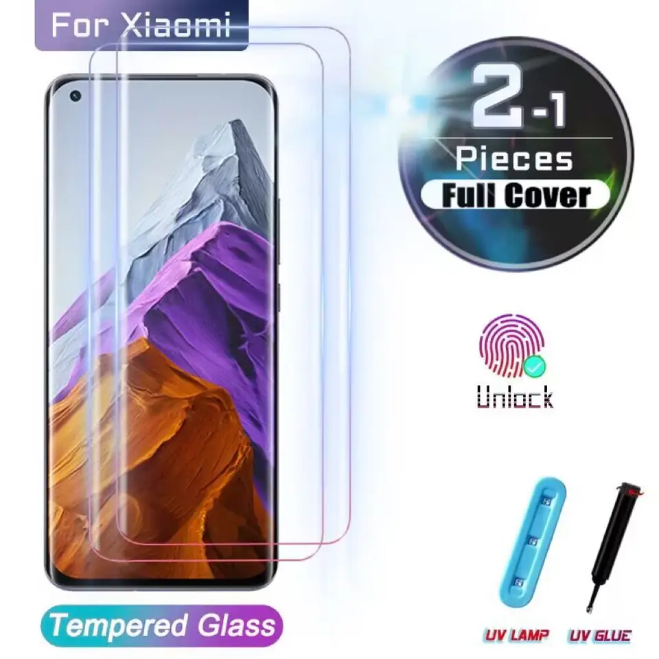 Pre Xiaomi Mi 11 Ultra Screen Protector Note 10 Lite Pro Note10 Mi11 Mi10 10S 11LITE 10LITE 5G Mix4 Mix 4 Film UV temperované sklo