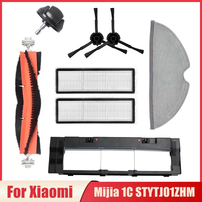 Pre Xiaomi Mijia 1C 2C 1T MI Robot vákuum-top stytj01zhm Dreame F9 Roller Brush Hepa Filter Mop Robot VACUUM Časti
