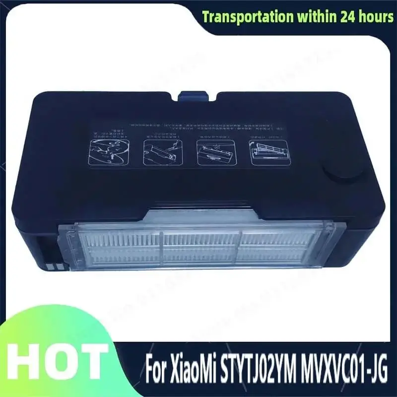 Pre Xiaomi Mijia Stytj02ym MVXVC01-JG 2 v 1 Tank Tank Prach Box Actle Supsence s dielmi vysávača robotov HEPA Filter