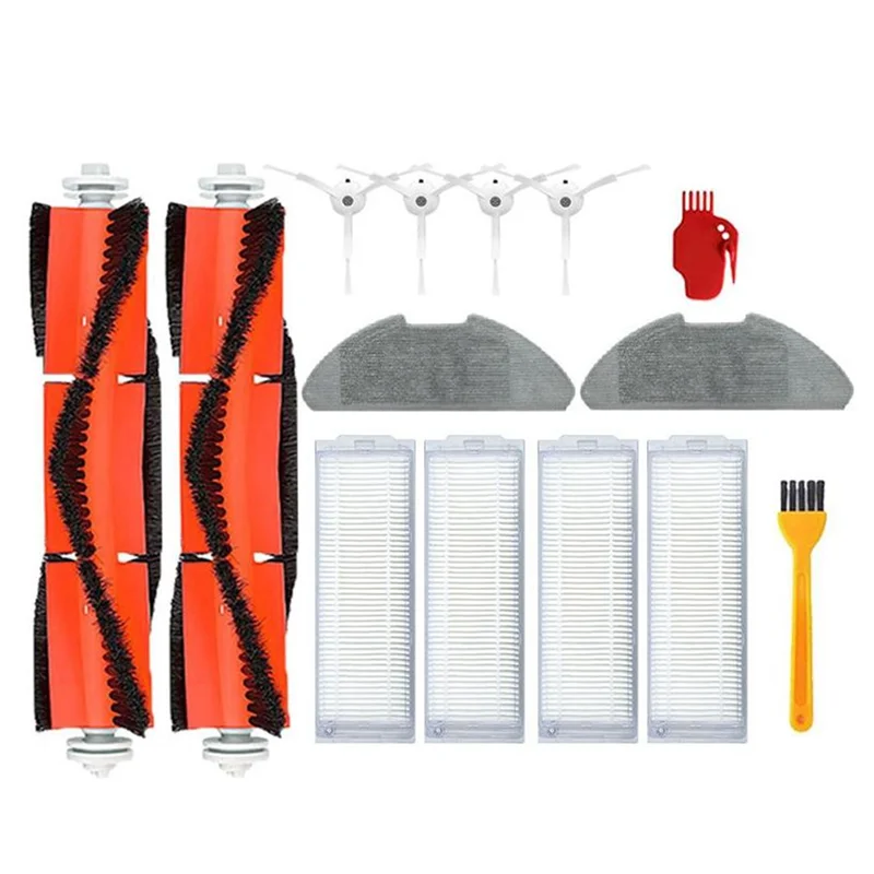 Pre Xiaomi Mop 2 Pro / Mop 2 Lite / Mjst1SHW / Mjstl HEPA Filter mop handrička Hlavná bočná kefka vysávač