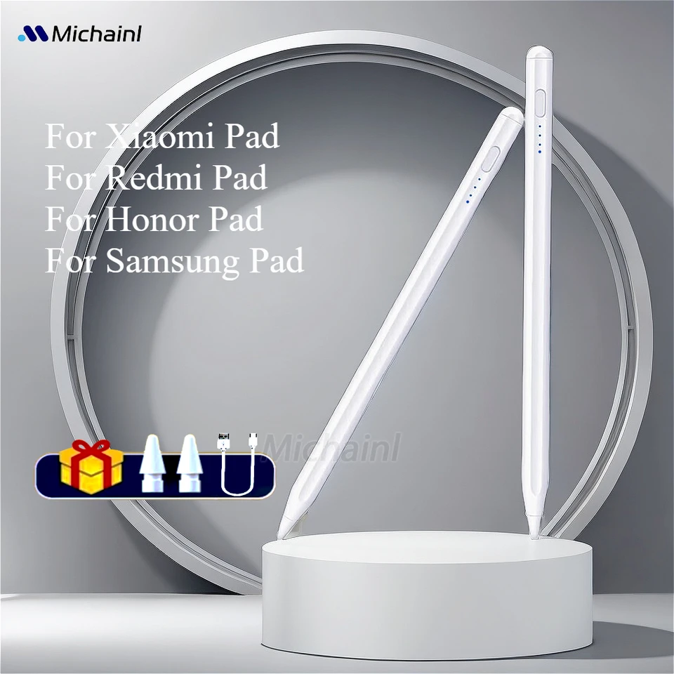 Pre Xiaomi Pad 6 pero pero pre podložku Samsung bez naklonenia na odmietnutie palmy, pre cti Redmi Pad Pen pre všetky tablety Android Tablet Pero Pen