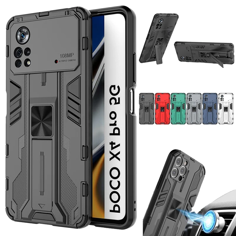 Pre Xiaomi POCO X4 PRO 5G PASE MAGNETICKÝ DOLOK AURCE PANY PANY PUCORE pre MI POCOPHON POCCO POCOX4 X4PRO X 4 4X Pro Zadný kryt