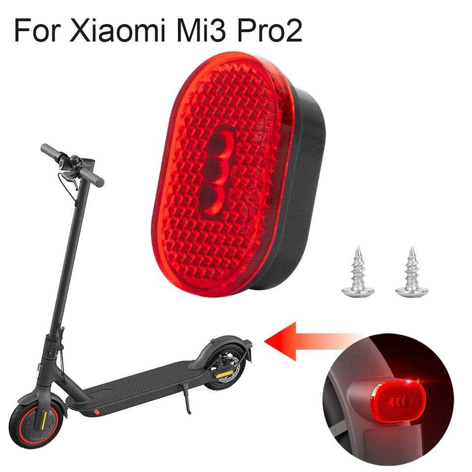 Pre Xiaomi Pro 2 Mi3 zadné svetlá LED zadné blatníky lampa brzdy zadná lampa tieň elektrický skúter brzda Zadné chvostové svetlo