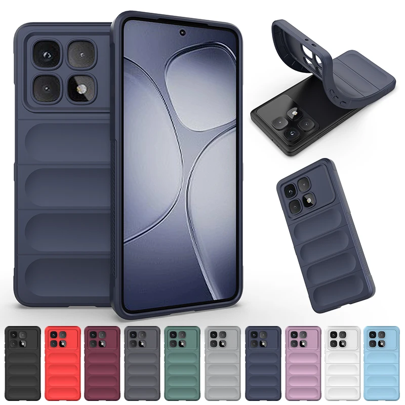 Pre Xiaomi Redmi K70 ultra чехол для Coque Funda Soft Soft Silikónové puzdrá pre Xiaomi Redmi K70 Ultra Shockproof Capa