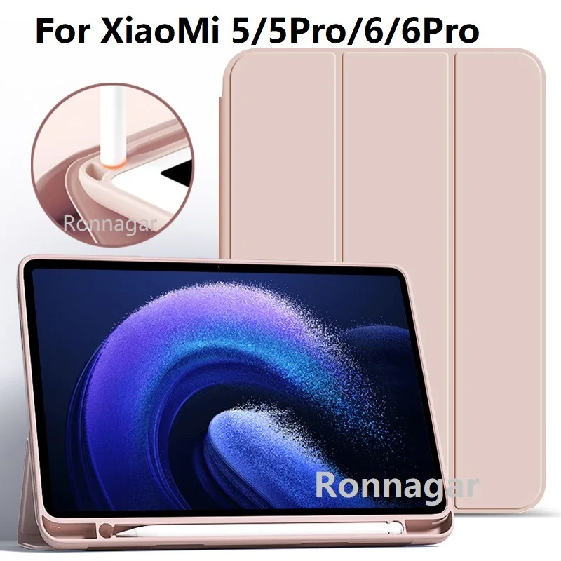 Pre Xiaomi Redmi Pad 10,61 palca 2022 Ochranný kryt pre Redmi Pad 10,61 '' pre Xiaomi Pad 6 Pad 5/Pad 5 Pro s držiakom ceruzky