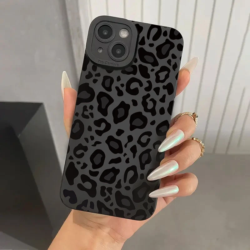 Pre Xiaomi Redmi Poznámka 13 12 Pro Plus 12s 11S 11 10s 10 Leopard Tlač grafického telefónu pre Redmi 12 13C Turbo 3 Silikónový puzdro