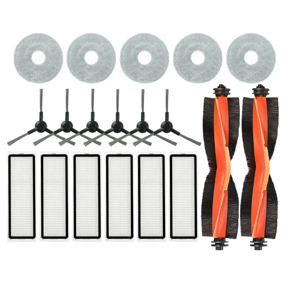 Pre Xiaomi Robot vákuum S20+ / s10 plus / b108gl / b105 / b108cn b113cn vákuum dielky filtra Hlavná bočná kefka