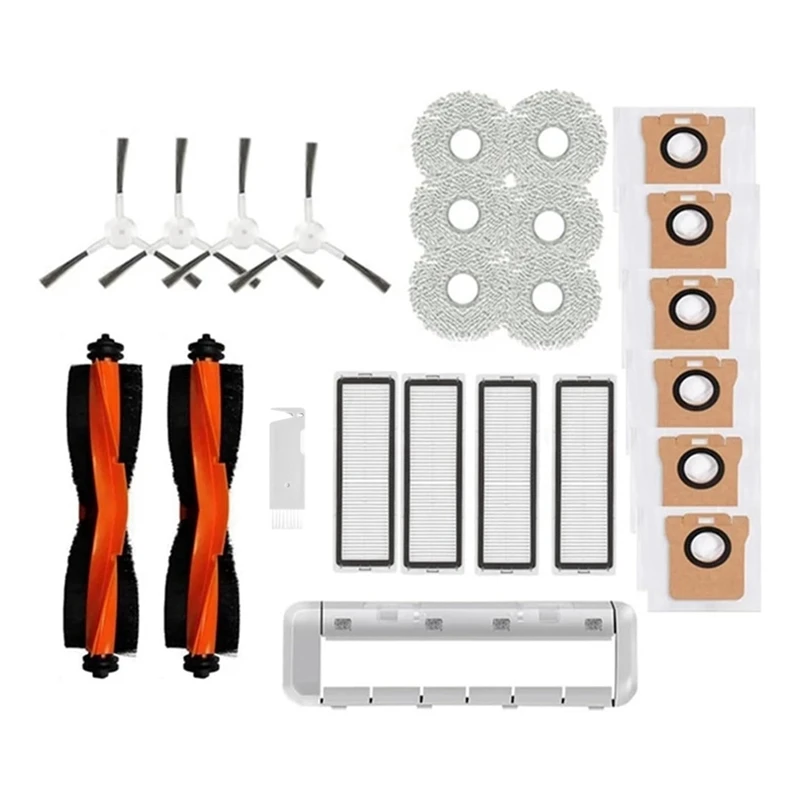 Pre Xiaomi Robot vákuum x20+ / x20 plus hlavná bočná kefa hepa filtračný mop handričku na prach vrecko na výmenu doplnkov