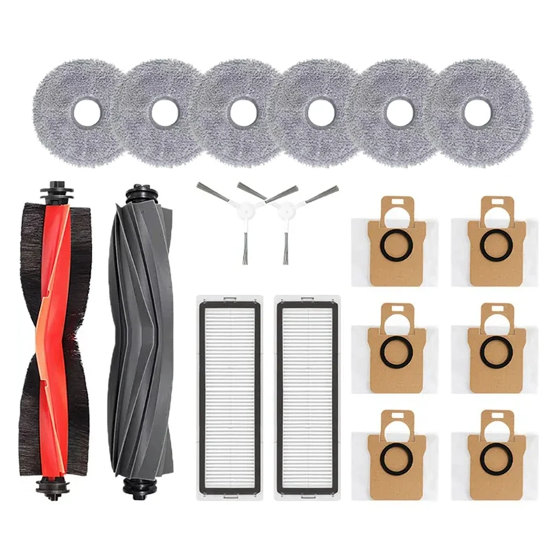 Pre Xiaomi Robot vákuum x20 + / x20 plus robotický vysávač hlavná bočná kefka Hepa filter