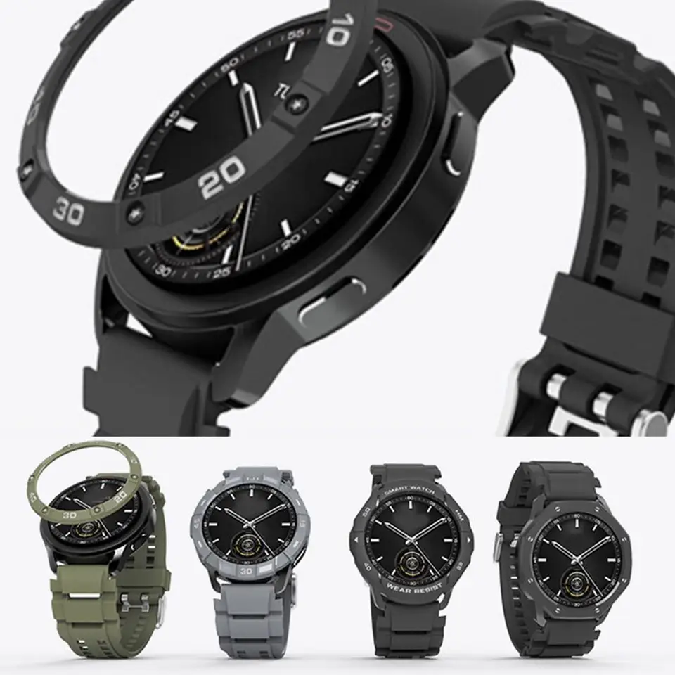 Pre Xiaomi Watch S3 Ochrana obrazovky TPU TPU pre Xiaomi S3 Ochranný kryt Smart Cover náramokov Ráme