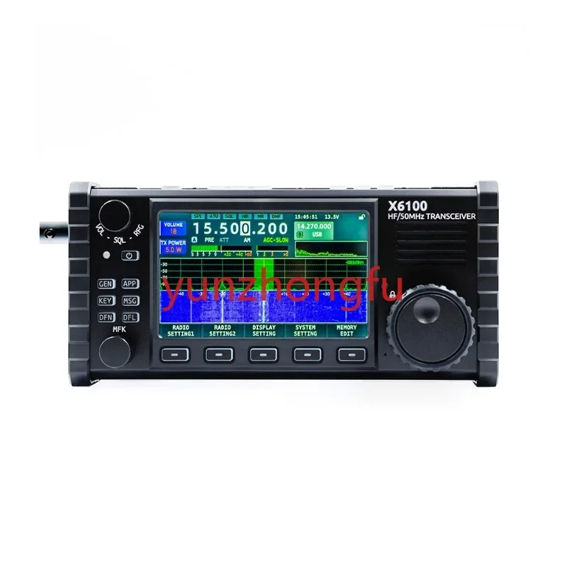 Pre Xiegu X6100 50 MHz HF vysielateľ všetkých režimu prenosný SDR SDR SUR-WAVE BUDÚCA AUTOMÁLNE AUTO