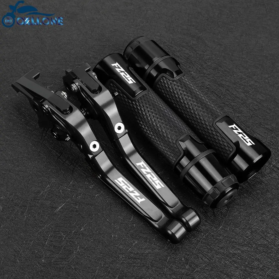 Pre Yamaha FZ-25 FZ25 FZ 25 2023 2022 2021 2020 2019 2018 2017 Motocyklové príslušenstvo CNC CLOCT BRZHA BRZDY VÝKON K Rukoväte Rukoväte Koniec