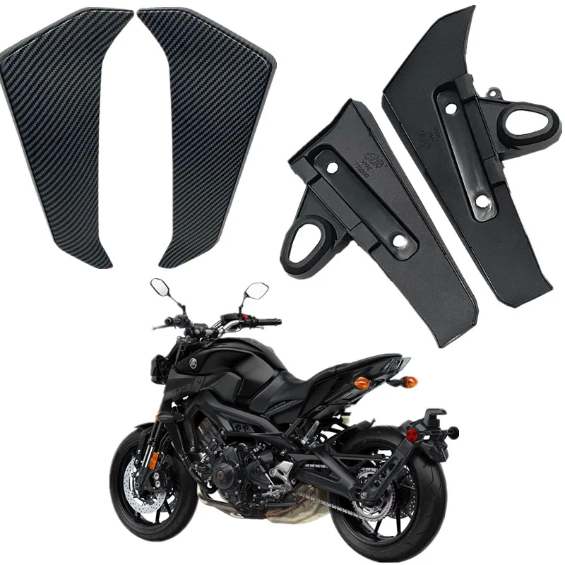 Pre Yamaha MT-09 2017-2020 Vnútorný chladič bočného krytu MT09 Motocyklové príslušenstvo Radiátor bočné panely Chránič ochrannej kabíny