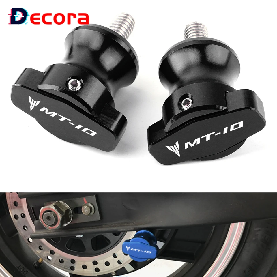 Pre Yamaha MT-10 MT10 MT 10 FZ-10 FZ10 Motorcycle Swingarm Shools Sliders Rámce stojany 6 mm skrutky