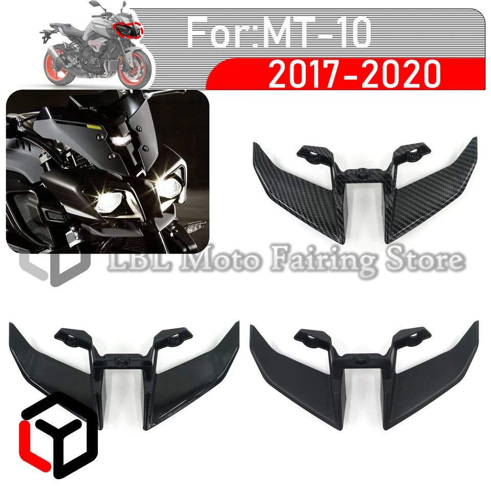 Pre Yamaha MT10 MT 10 MT-10 2017 2018 2019 2020 KINTUT AERODYNAMICKÝ KRIDOVÝ KIT SPOILER YAMAHA MT-10 Dolný kapotáž