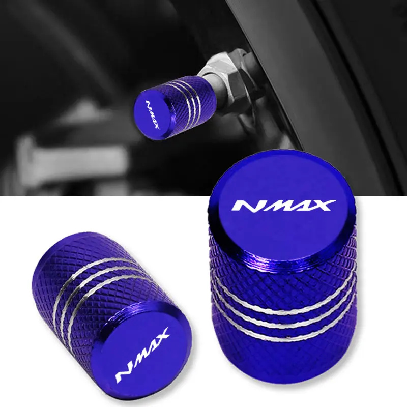 Pre Yamaha NMAX N-Max 155 NMAX125 XMAX 300 400 125 150 XMAX300 Motocyklové príslušenstvo kolieska VENTIL CAPS CNC CNC CAPS