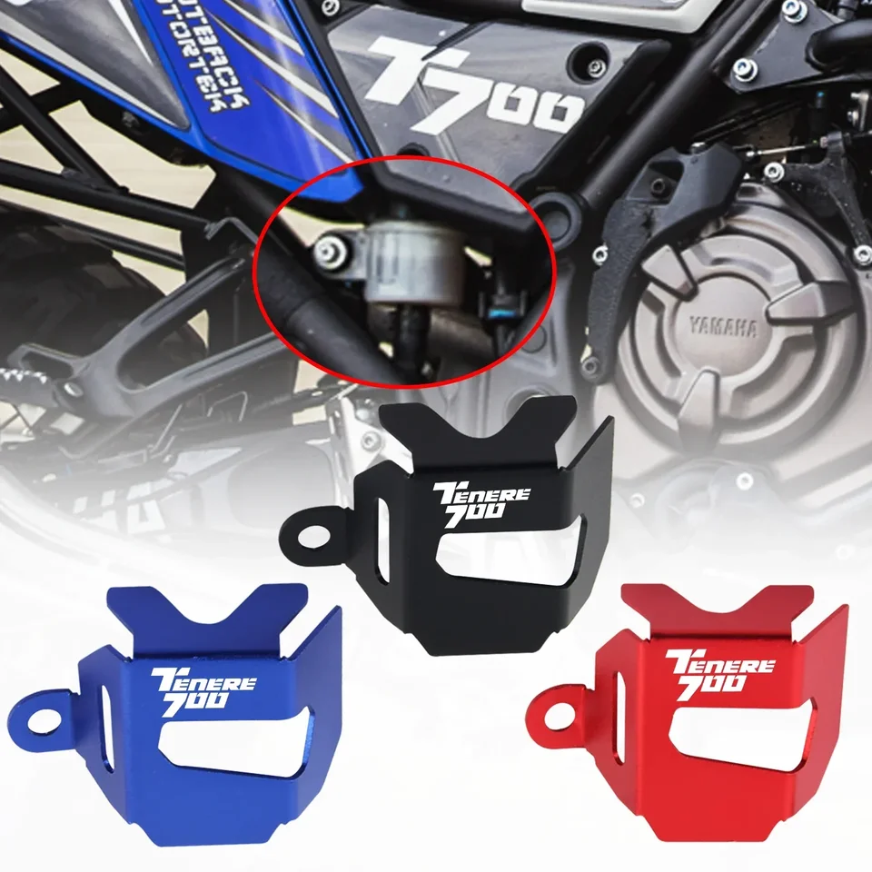 Pre Yamaha Tenere 700 T7 XTZ700 2019 2020 2021 2022 2023 2024 Príslušenstvo pre motocykle Zadná brzdová kvapalina Chránič krytu nádrže
