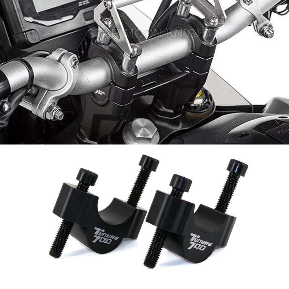 Pre Yamaha Tenere700 Tenere 700 2019 - 2023 2021 Motocyklové príslušenstvo 28 mm rukoväte stúpača sponky na riadidlách Rovidadiel XT700Z